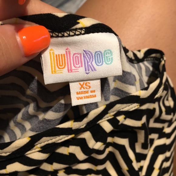 LulaRoe XS Carley dress - Picture 2 of 3